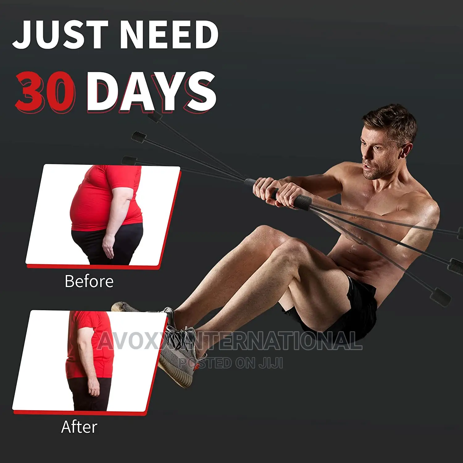 HOTWAVE Elastic Fitness Bar,High-Frequency Vibration Workout