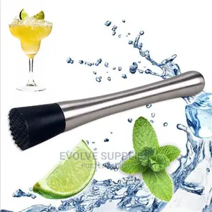 Muddler With Rubber Tip