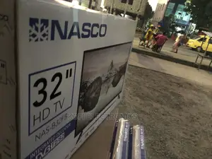 Hdmi - Vga - Usb - Black Nasco 32inches Digital Satellite Tv