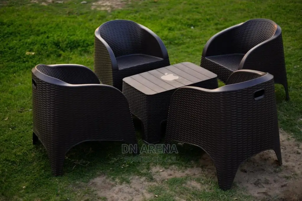 Keter Outdoor Table and 4 Chairs Set