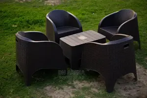 Keter Outdoor Table and 4 Chairs Set