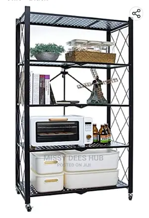 5 Layer Foldable Shelf Organizer/ Storage Rack