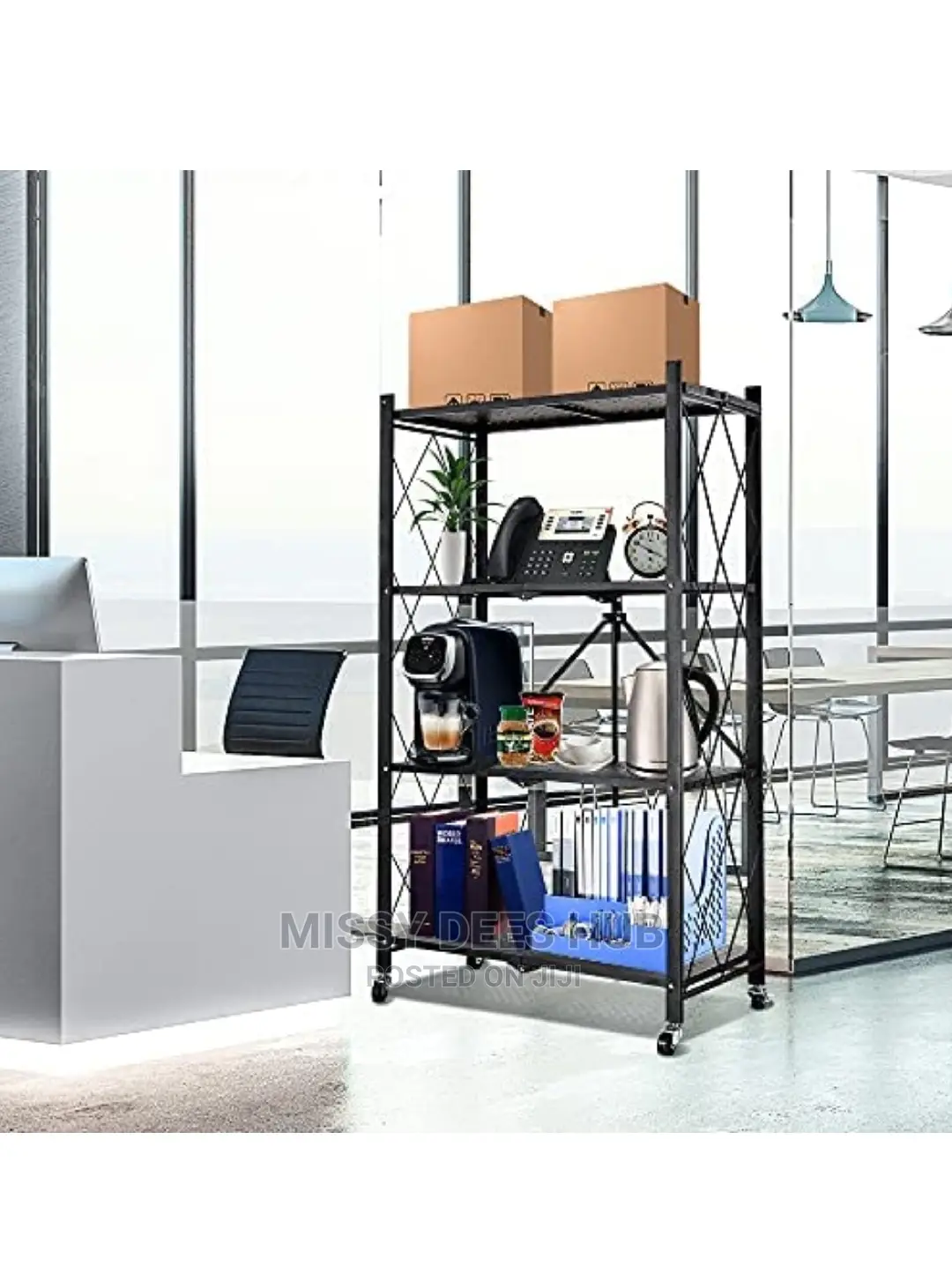 5 Layer Foldable Shelf Organizer/ Storage Rack