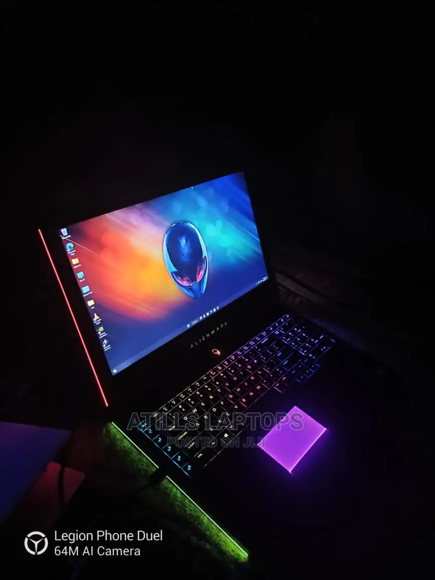 Laptop Dell Alienware 17 R4 32GB Intel Core I7 HDD+SSD 1.5T in Madina Laptops & Computers