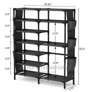 Tribesigns 24-30 Pairs Shoe Storage Non-Woven Boot Organizer