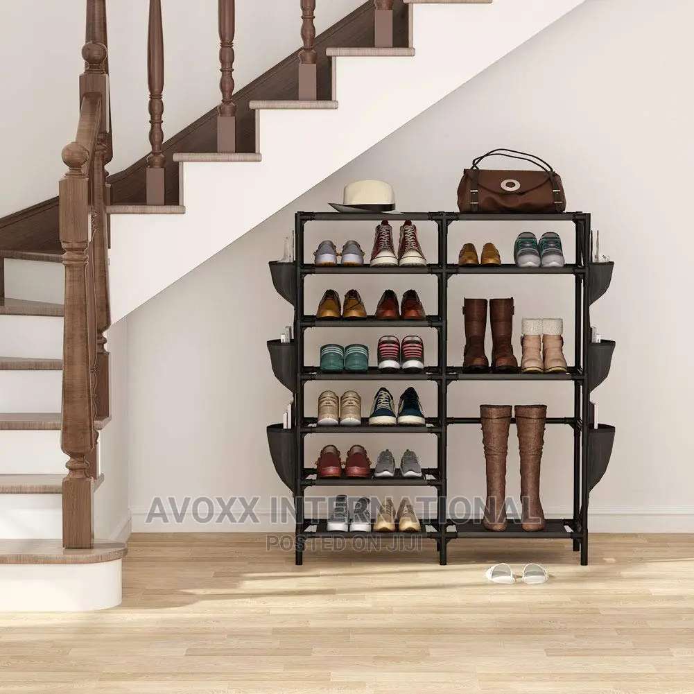 Tribesigns 24-30 Pairs Shoe Storage Non-Woven Boot Organizer