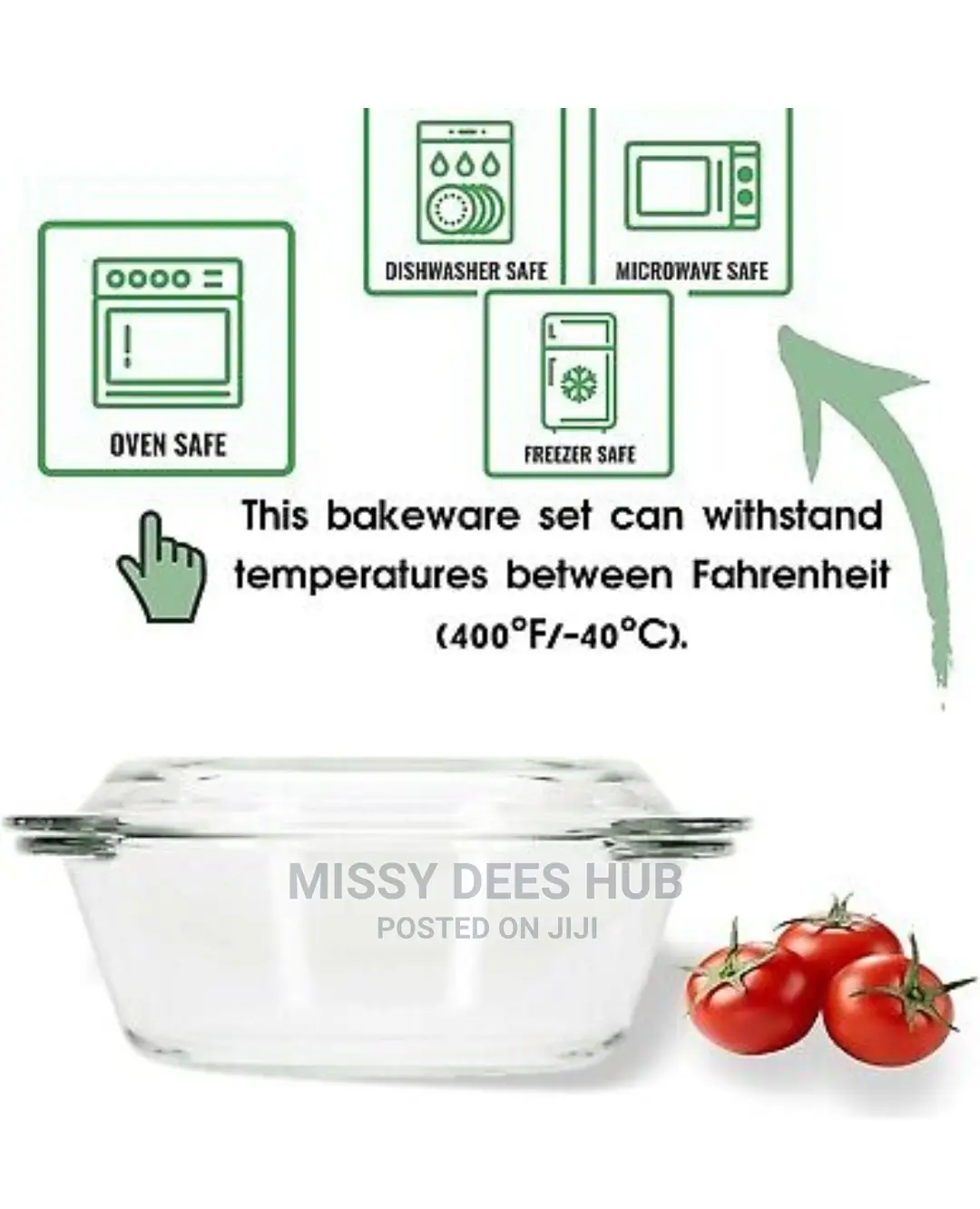 3pcs Glass Bowl Set