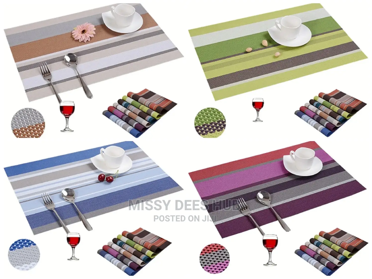 Dining Table Placemats - 6 PCS