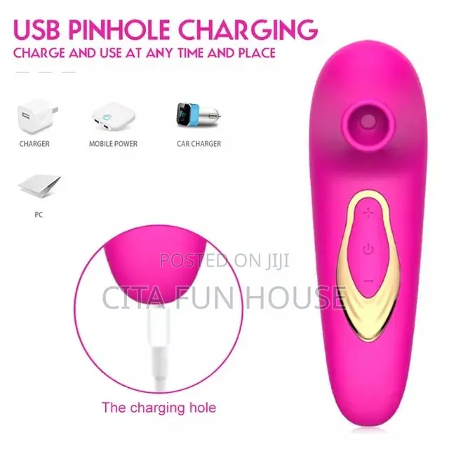 Clit / Nipple Sucking Vibrator