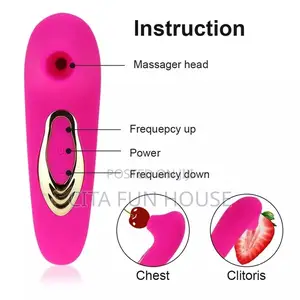 Clit / Nipple Sucking Vibrator