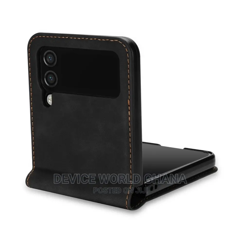 Geo Leather Case for Samsung Z Flip 7 6 5 4 3