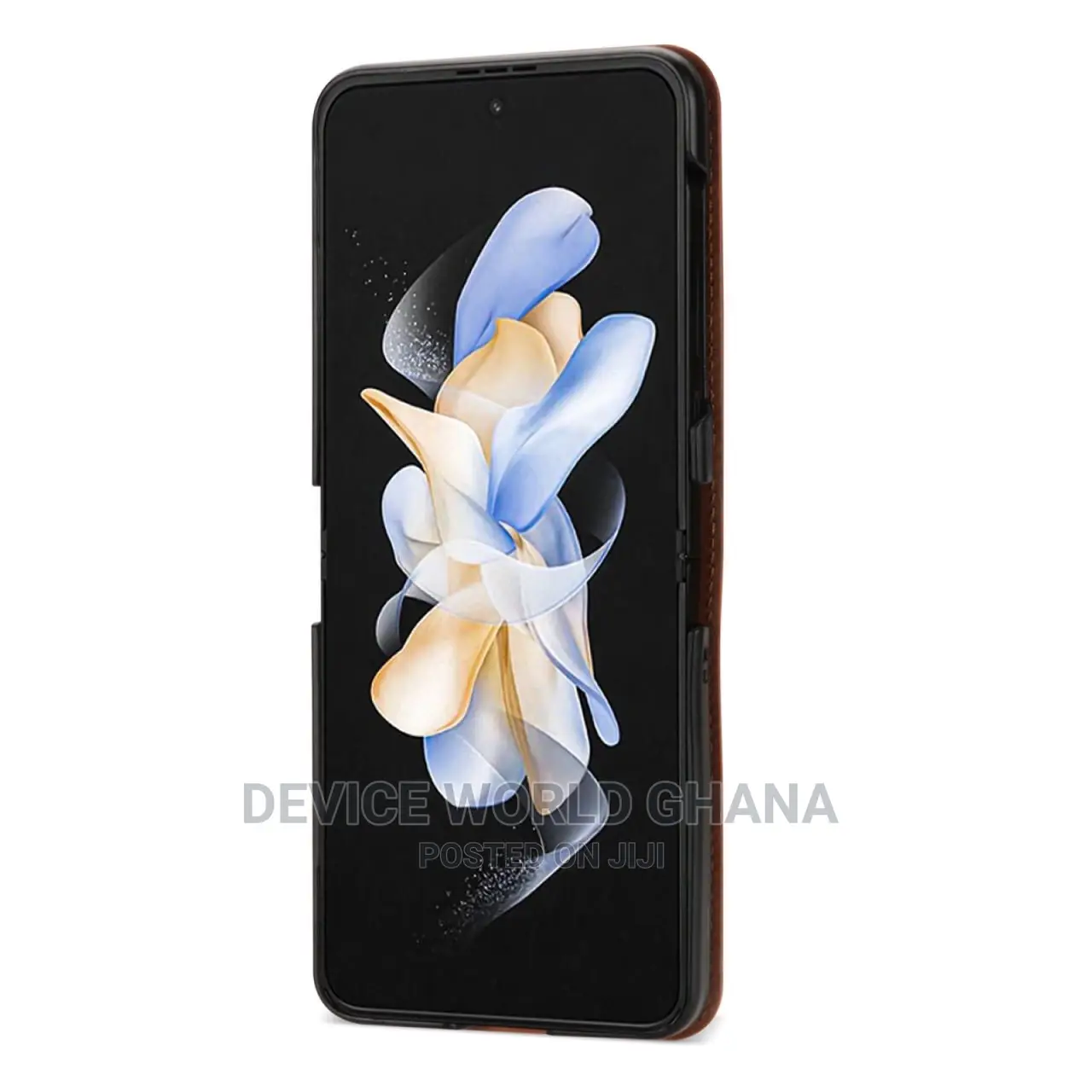 Geo Leather Case for Samsung Z Flip 7 6 5 4 3