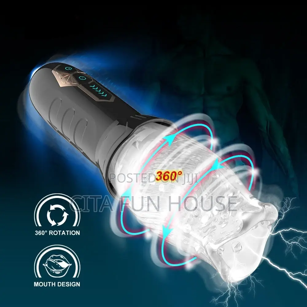 Rotating Sucker Masturbator for Men