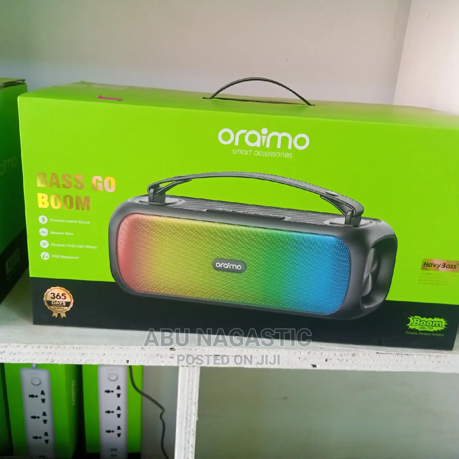 Oraimo Bass Go Boom Bluetooth Speaker