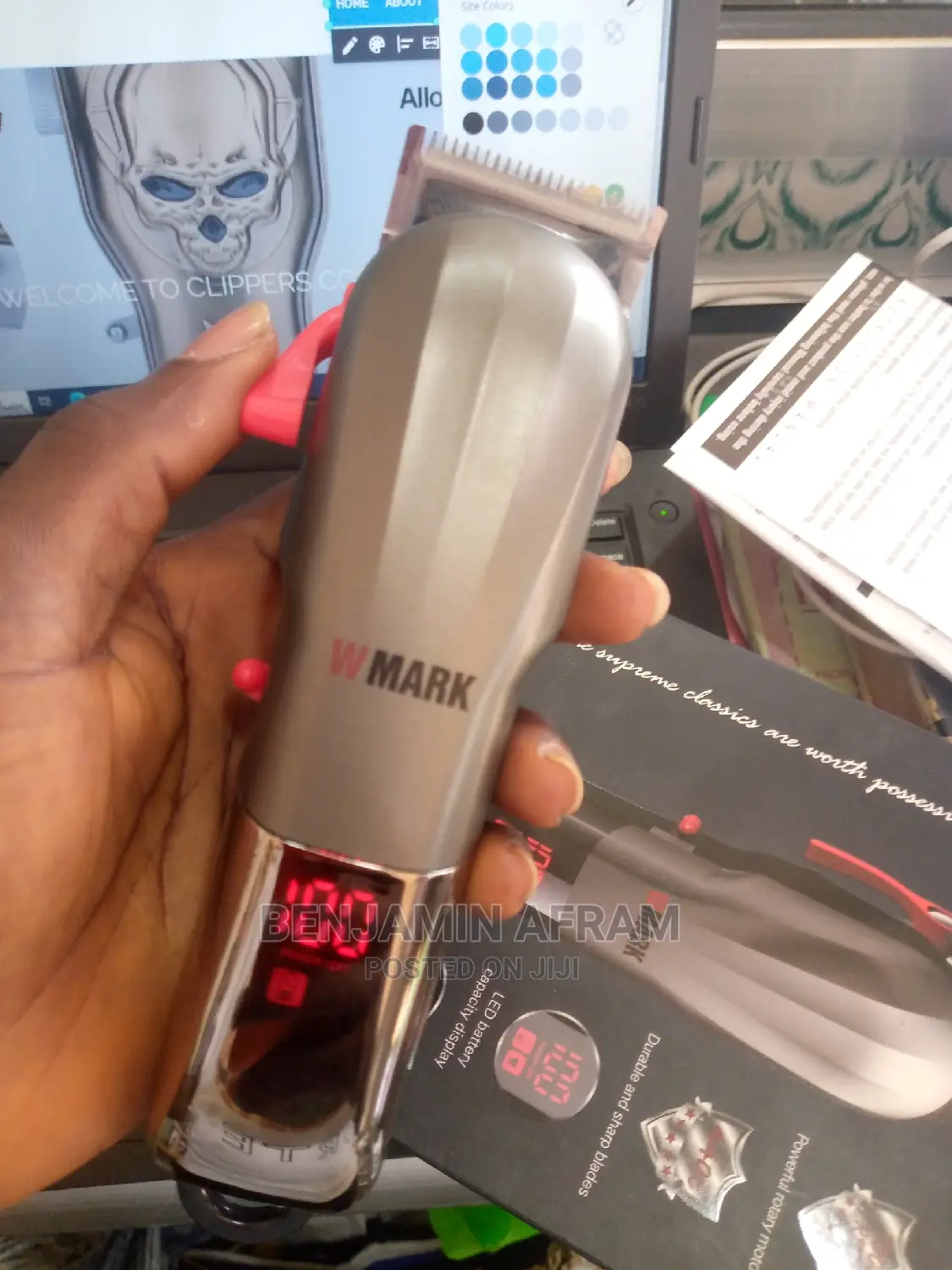 Supreme Rechargeable Cordless Hair Clippers