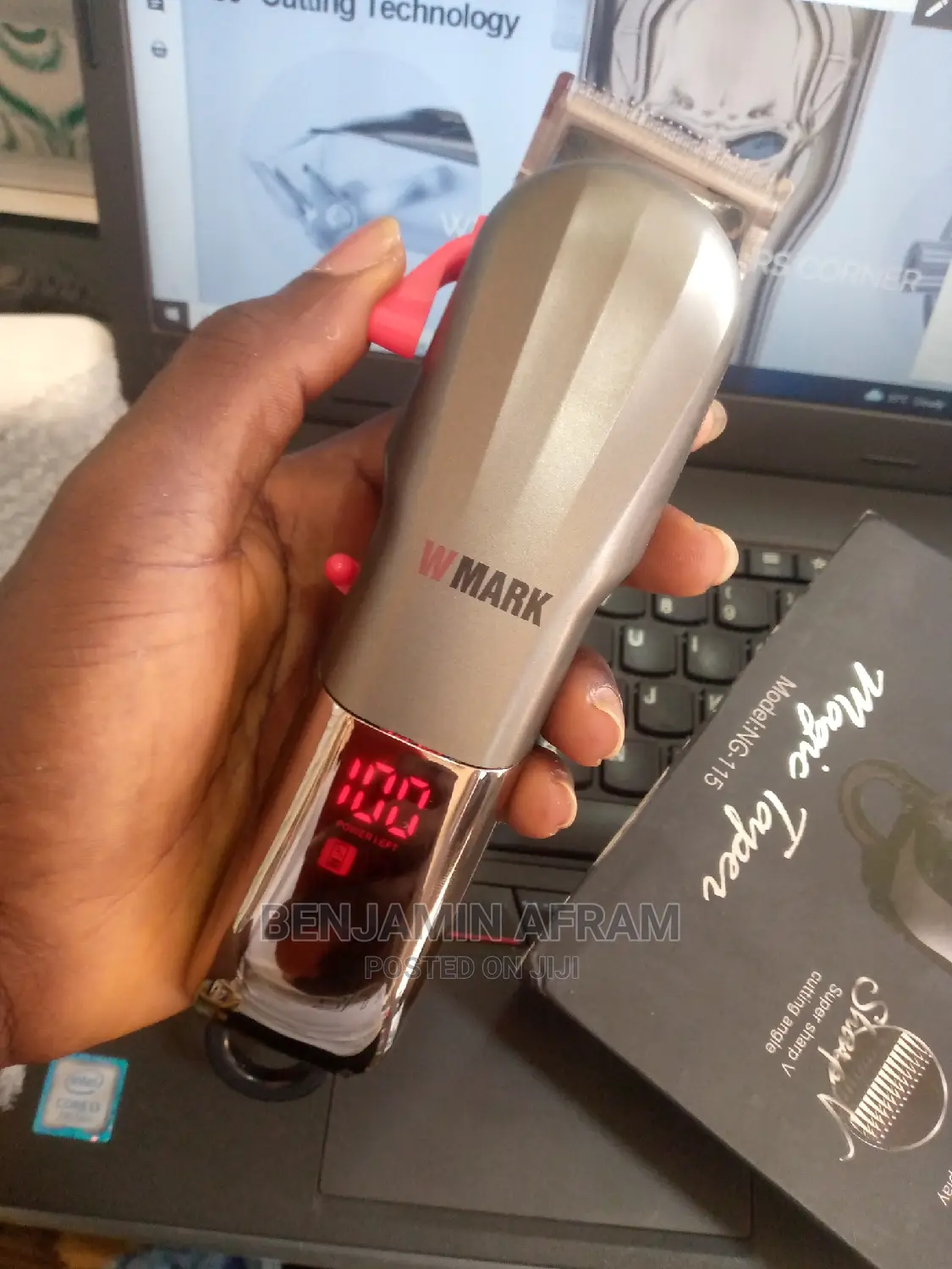 Wmark Magic Taper Rechageabl Barbering Machine