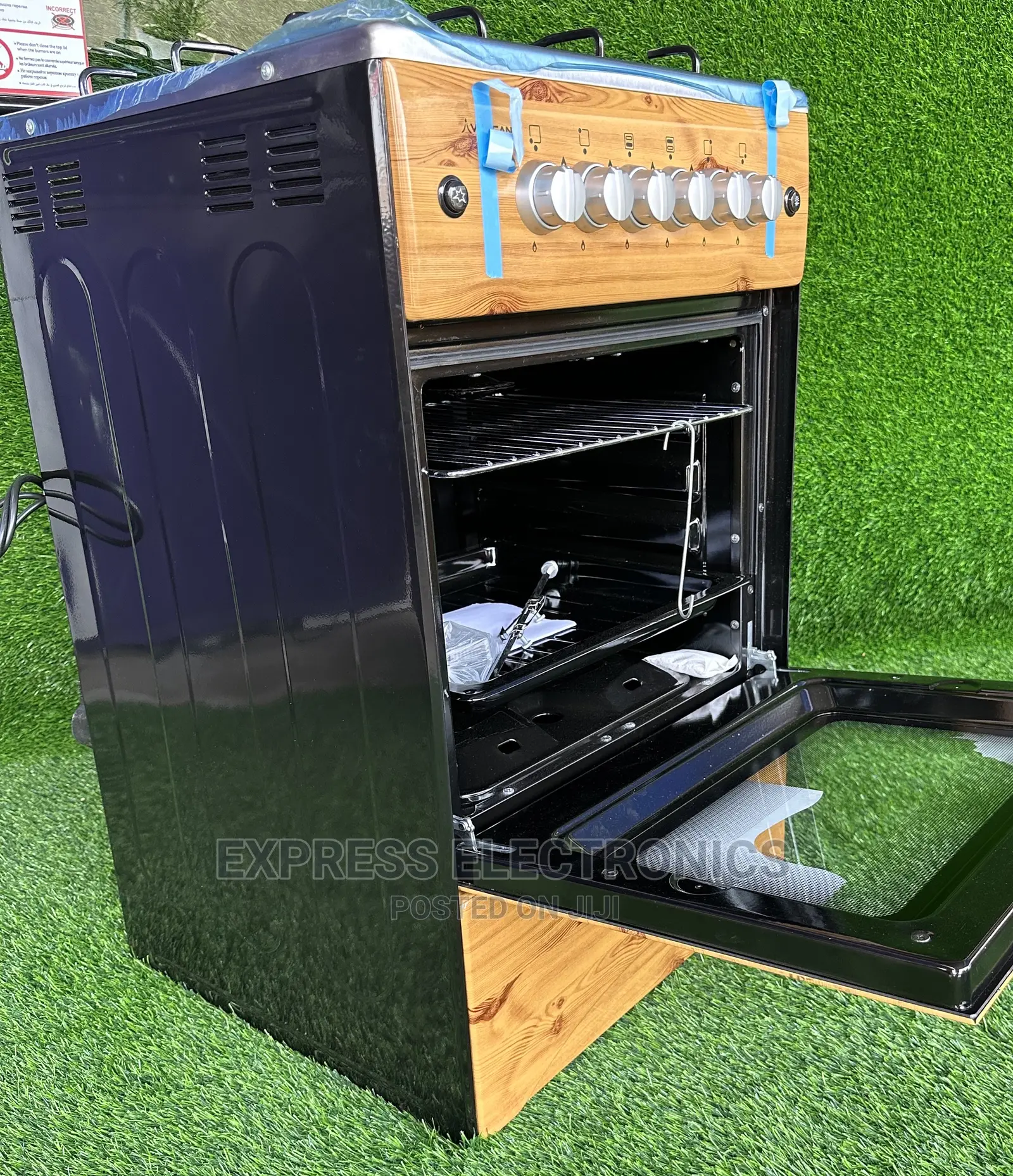 Light Wooden Oven Cooker Volcano 4b Modern Essentials