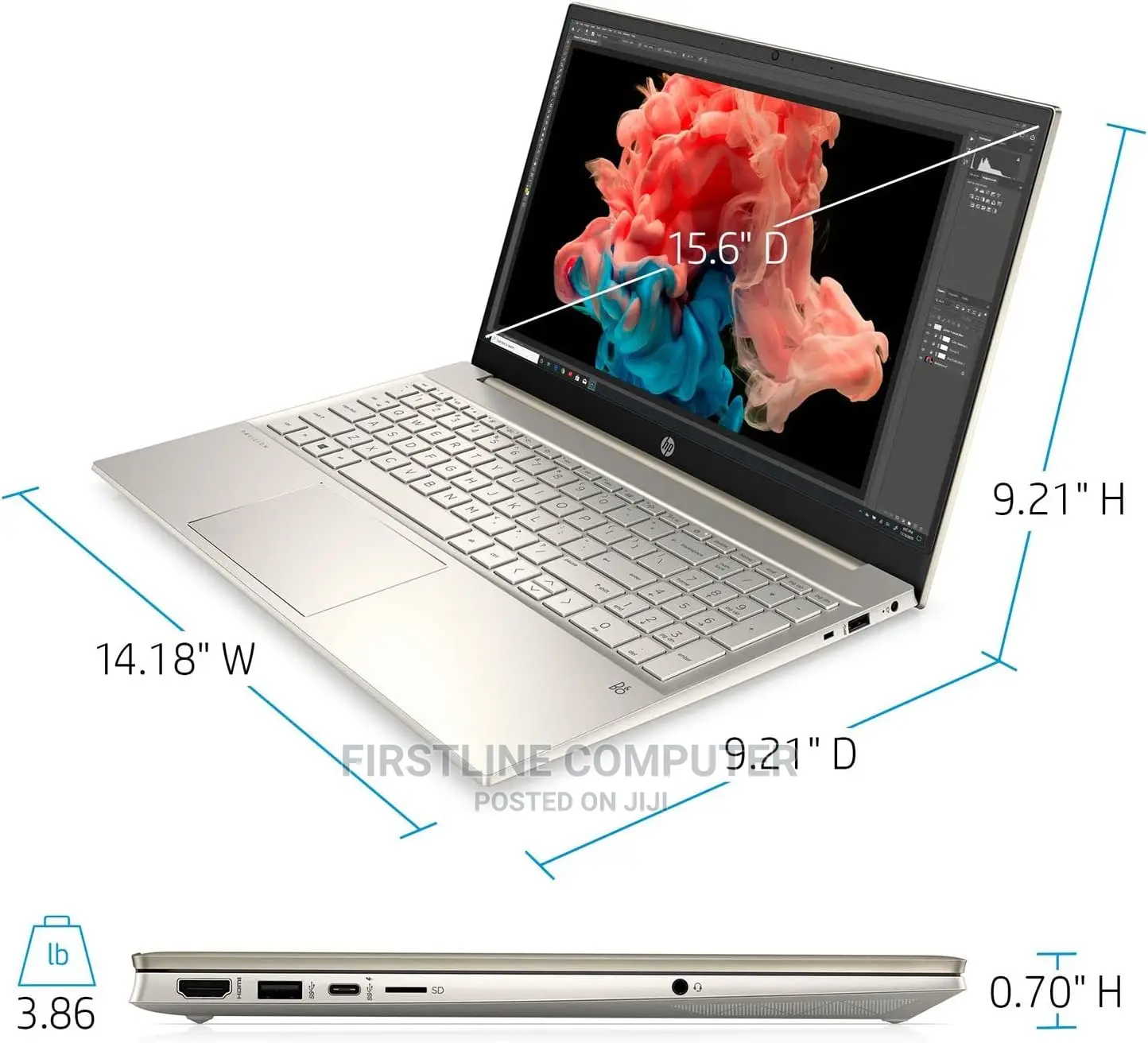 New Laptop HP Pavilion 15 8GB Intel Core I7 SSD 512GB
