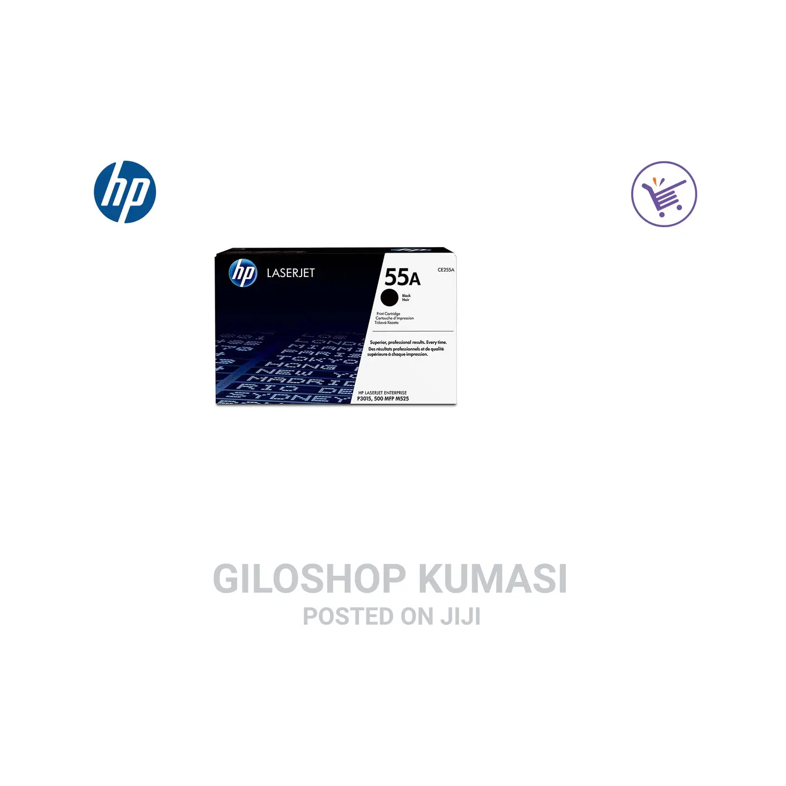 Hp 55a Ce255a Toner Cartridge Black