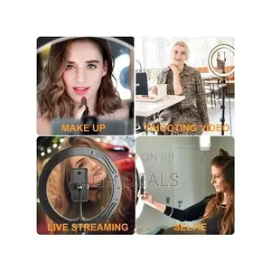10inch LED Selfie Ring Light 26cm Dimmable Camera Phone With