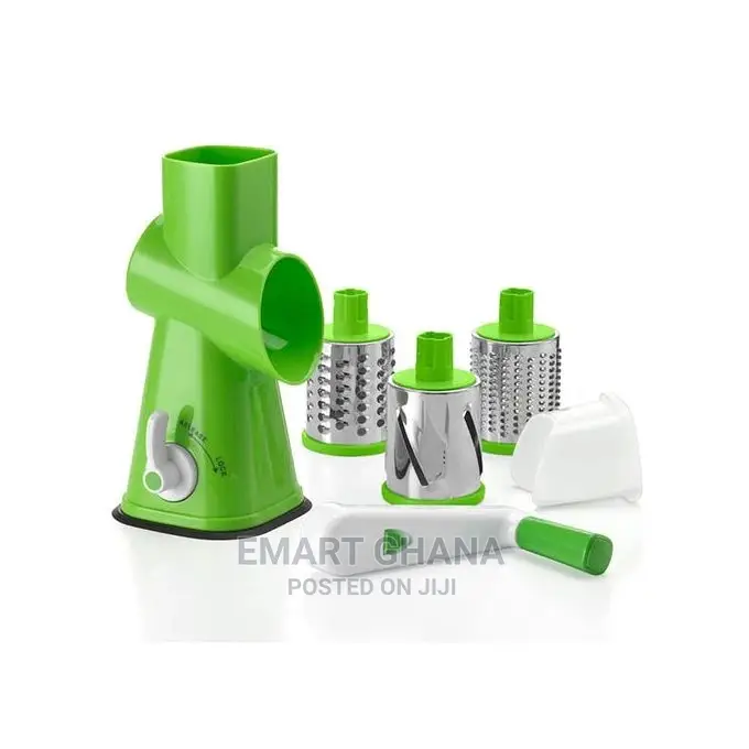 High-Performance Manual Vegetable Slicer - Green