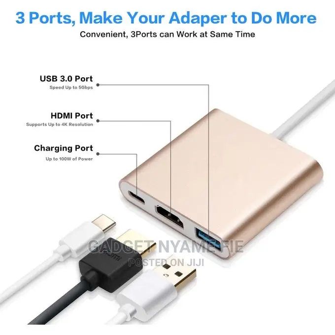 Type C to HDMI Adapter