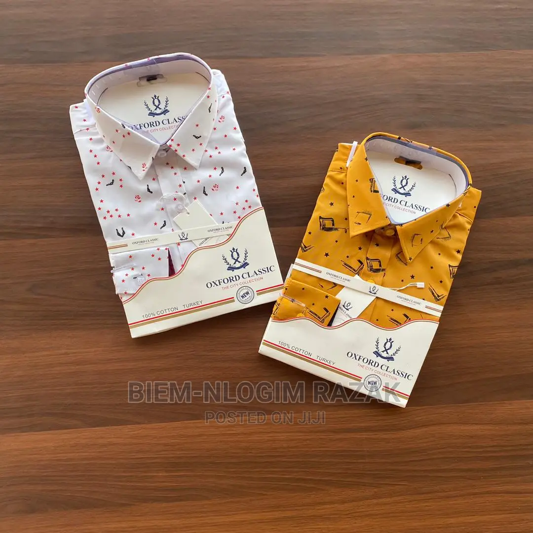 Oxford Long Sleeves Shirts Available in Stock