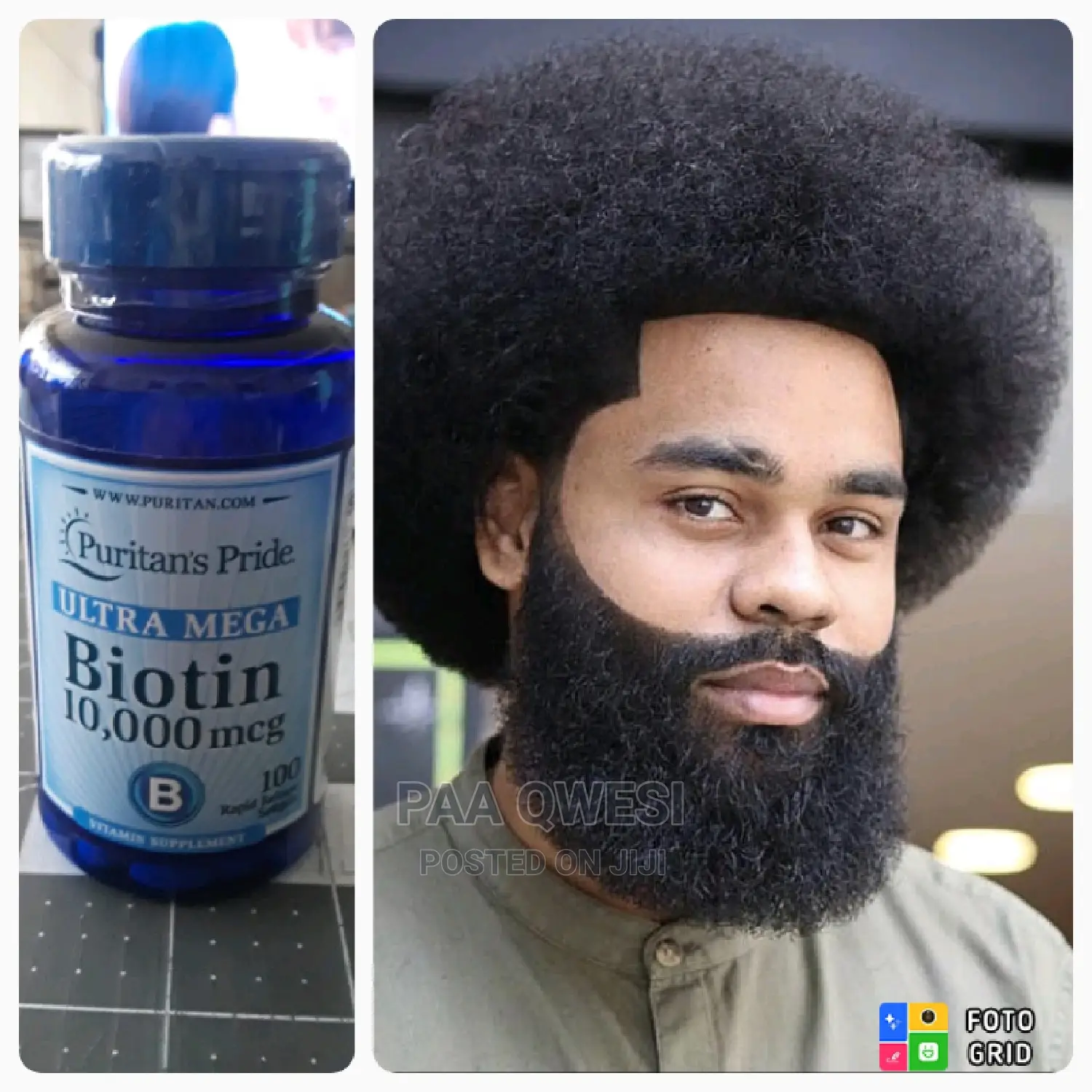 Biotin Puritan Mega