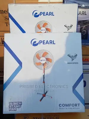 Pearl Durable 16" Standing Fan With 4 Blades