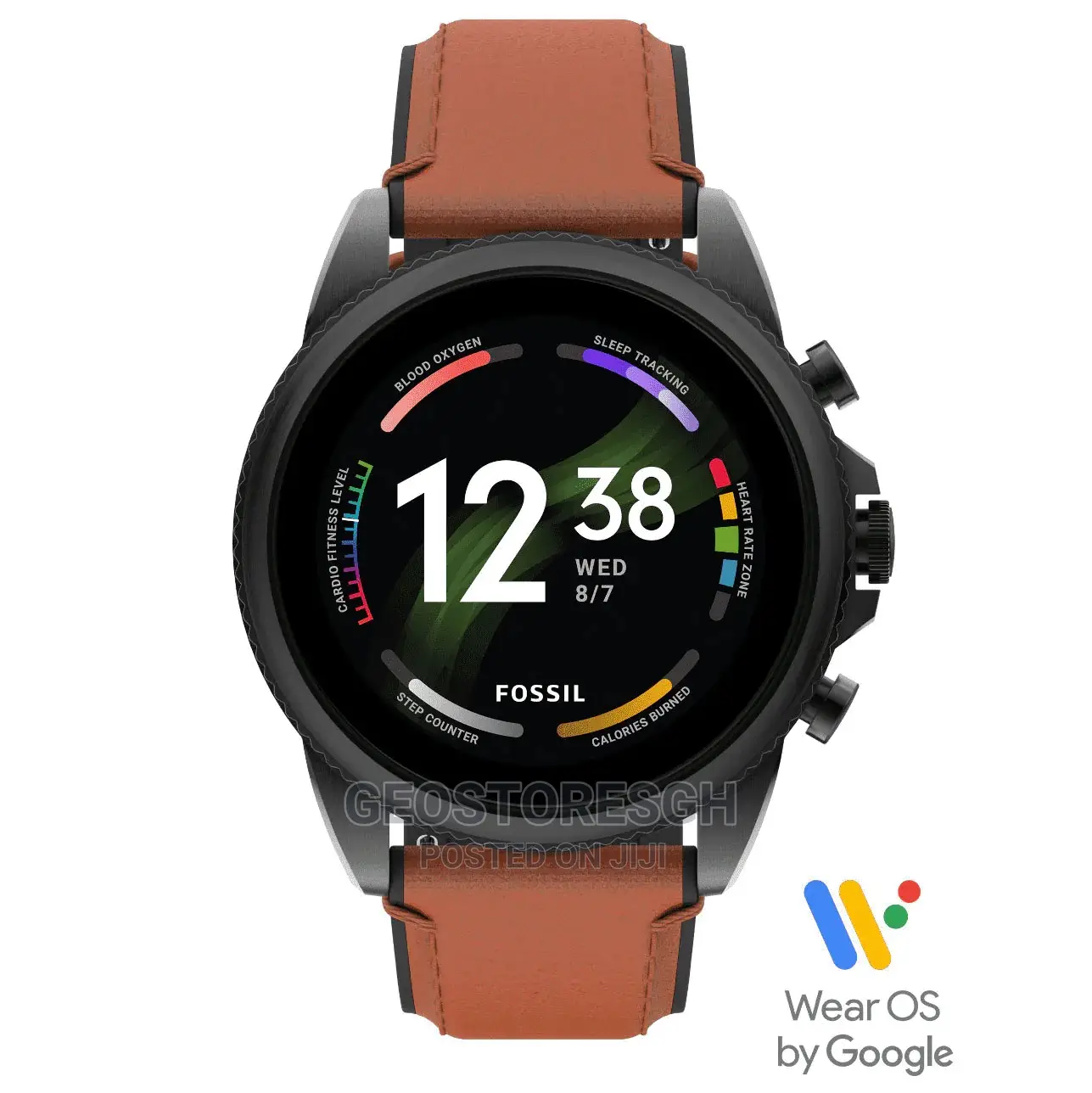 Gen 6 Smartwatch Brown Leather