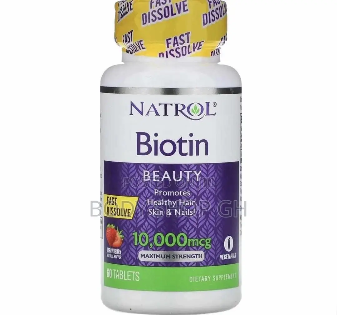 Natrol Biotin Beauty Tablets - Healthy Hair, Skin and Nails