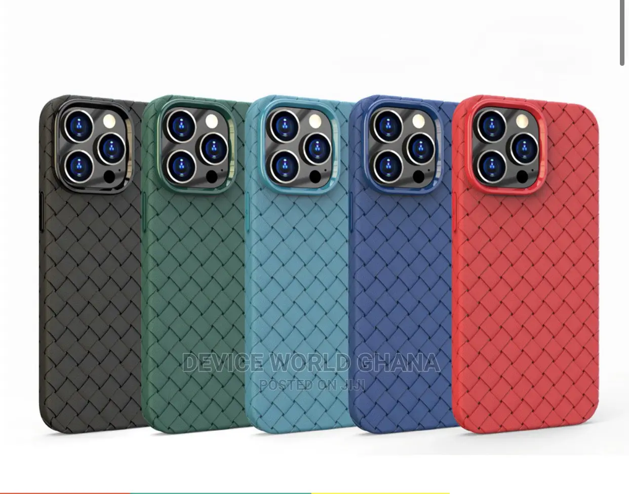 Weaved Pattern Case 4 iPhone 14promax 14p 13promax 13p 13 12