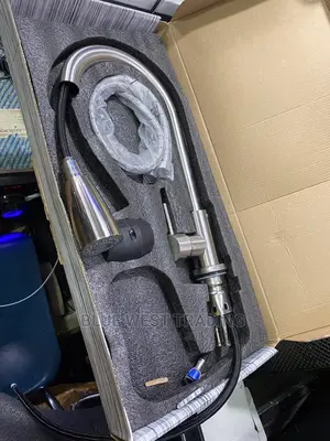 Pull Out Sink Tap (Hot and Cold) Grey
