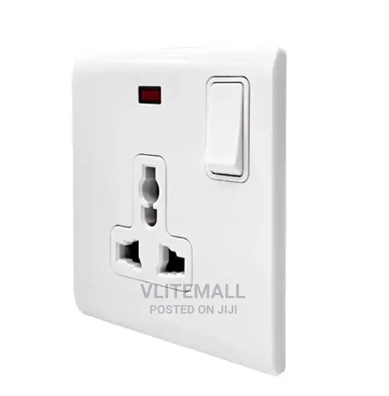 Dyeson Universal Single Socket With Neon Indicator Light