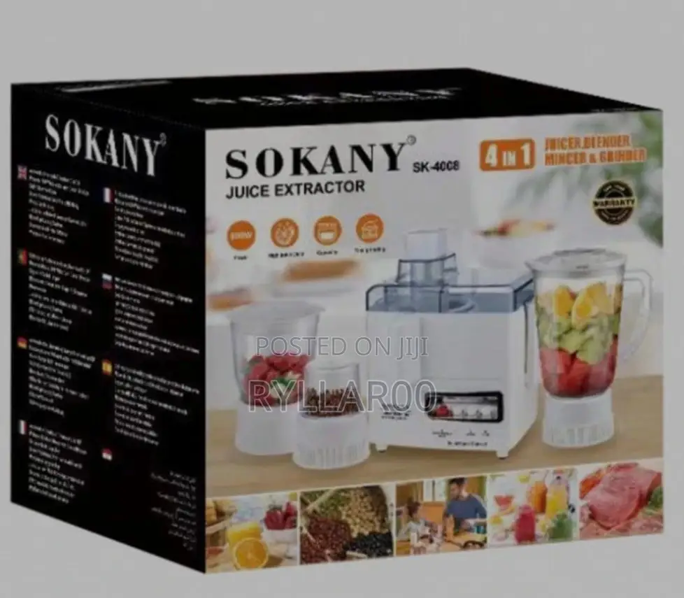 Sokany 4 in 1 Juice Extractor