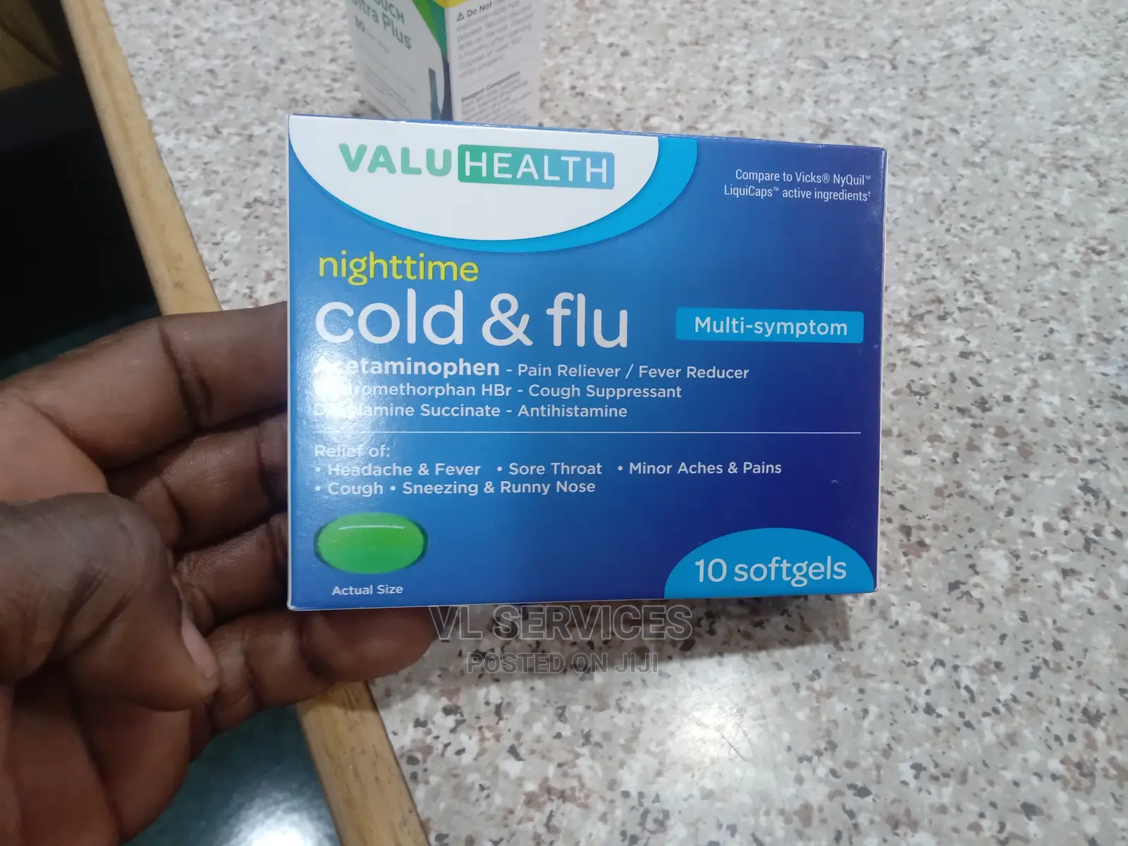 Cold Flu Soft Gel