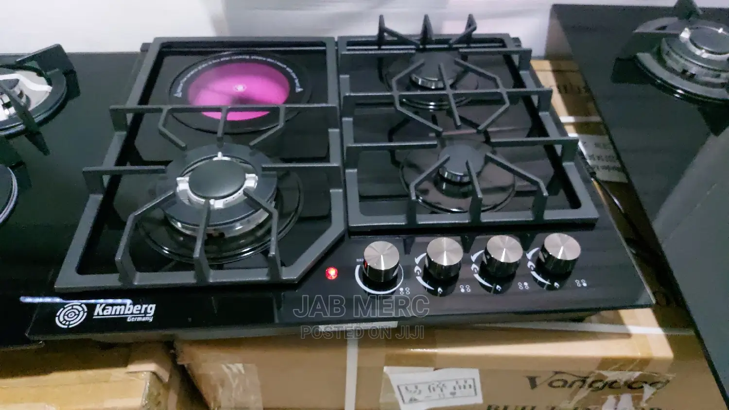 Polystar Promo Gas + 1 Electric Hob 4 Burner Built in Hob