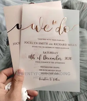 Invitation Cards With Photo (Moq: 50pcs)