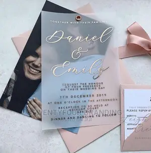 Photo - Invitation Cards With Photo (Moq: 50pcs)