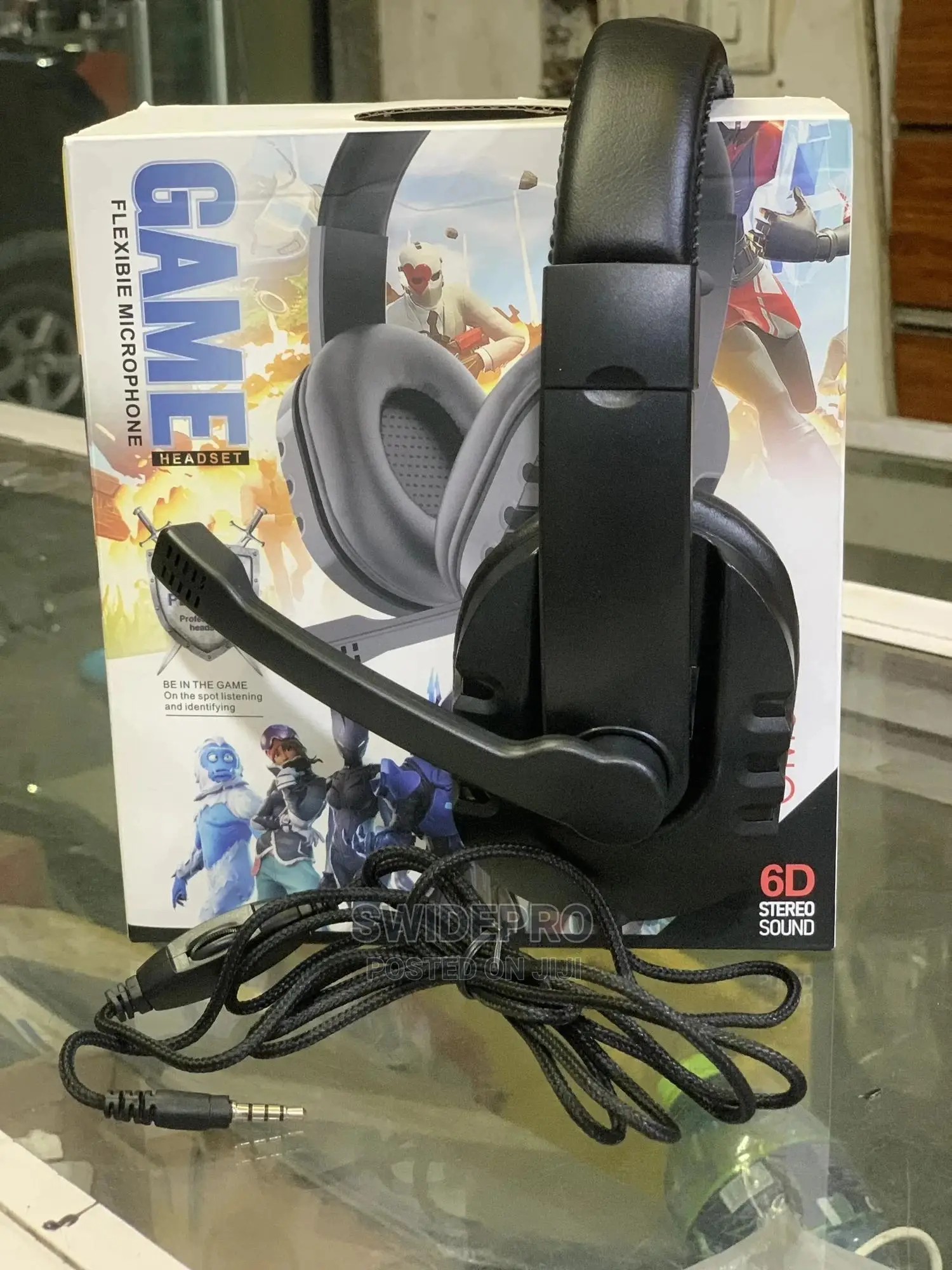 6D Gaming Headset With Mic