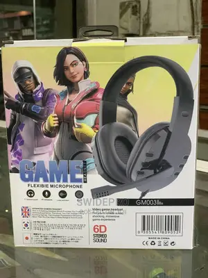6D Gaming Headset With Mic