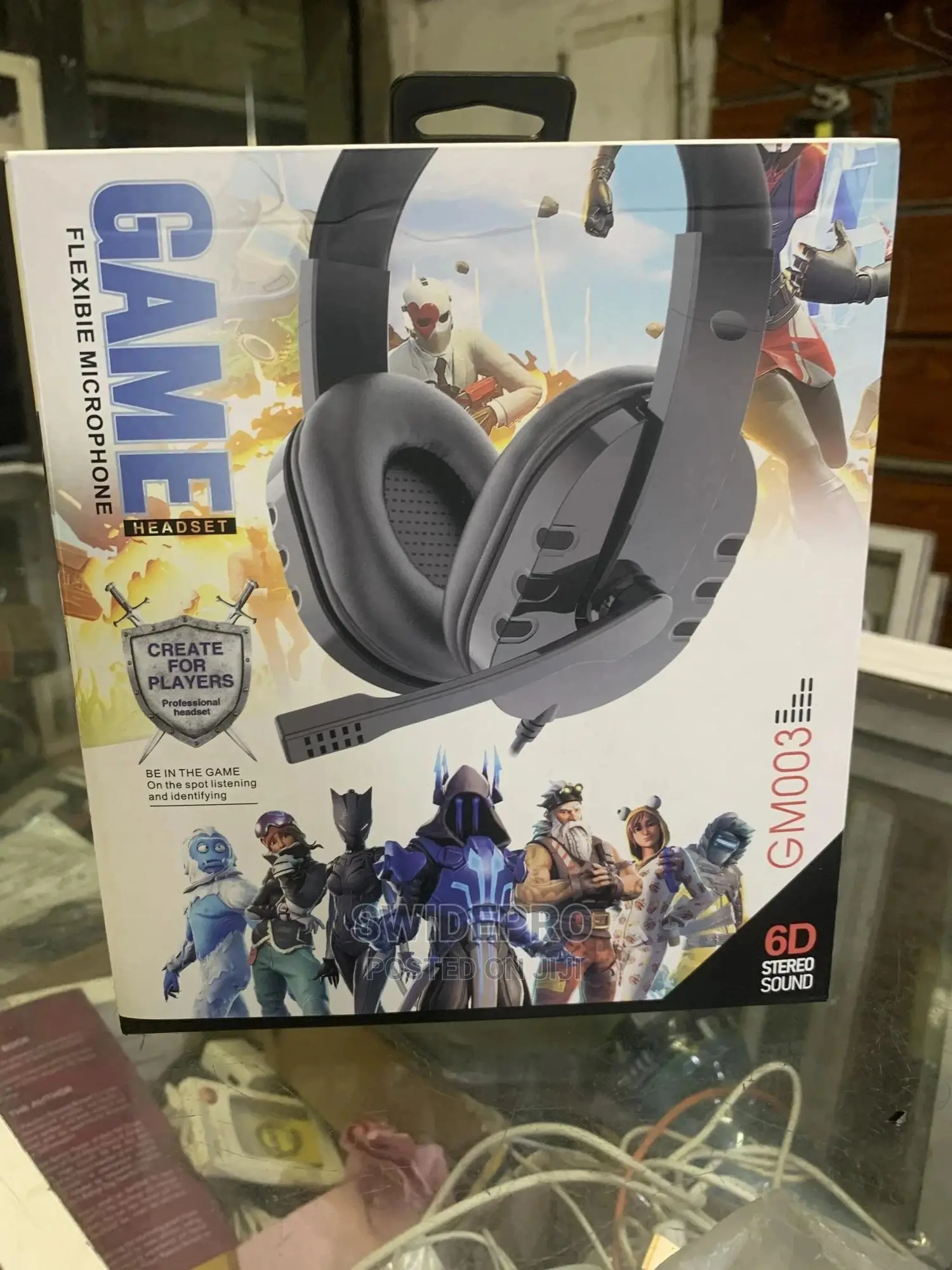 6D Gaming Headset With Mic
