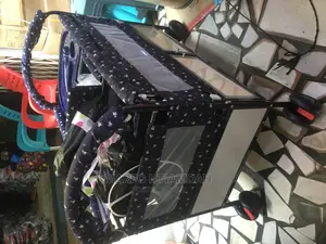 Single Metal Baby Cot With Two Drawers