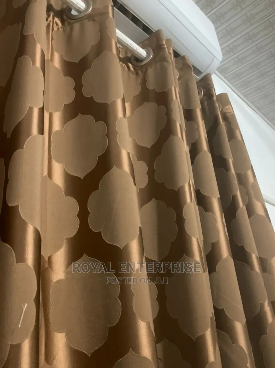 Original Window Curtains ( Width 54 × Length 102 Inches)