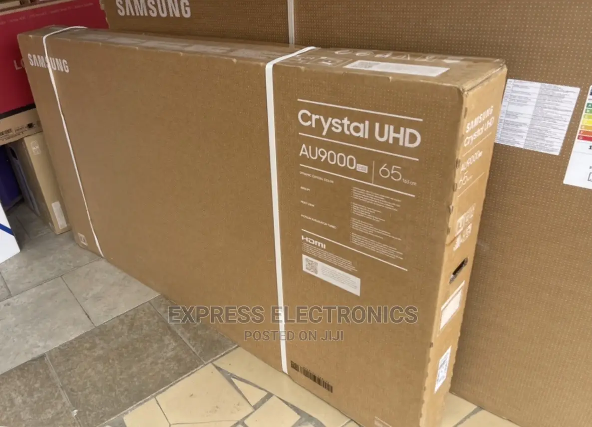 Crystal UHD LED Wide Realistic View Samsung 65”Tv