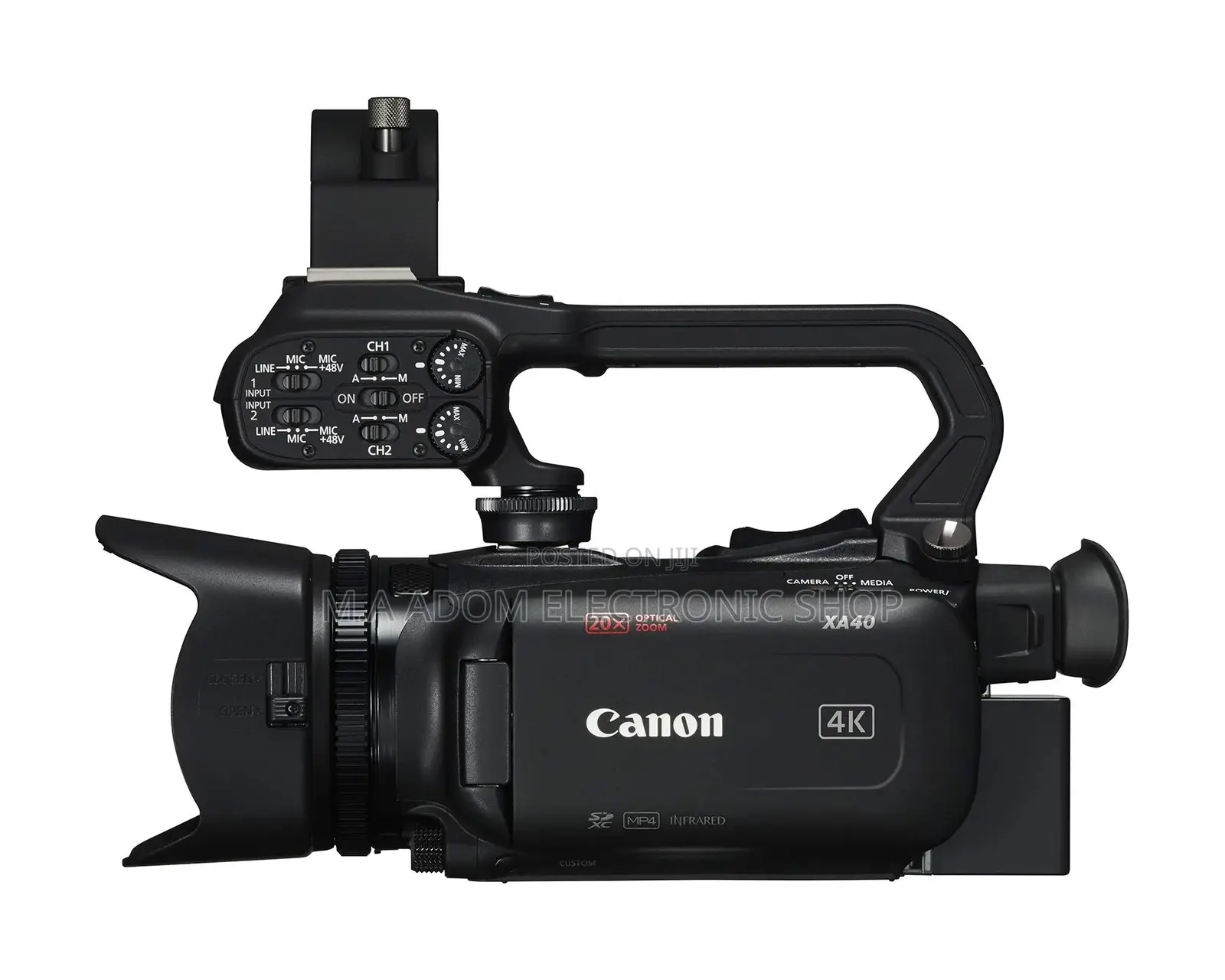Brand New Handheld Canon Xa40 UHD Video Camera