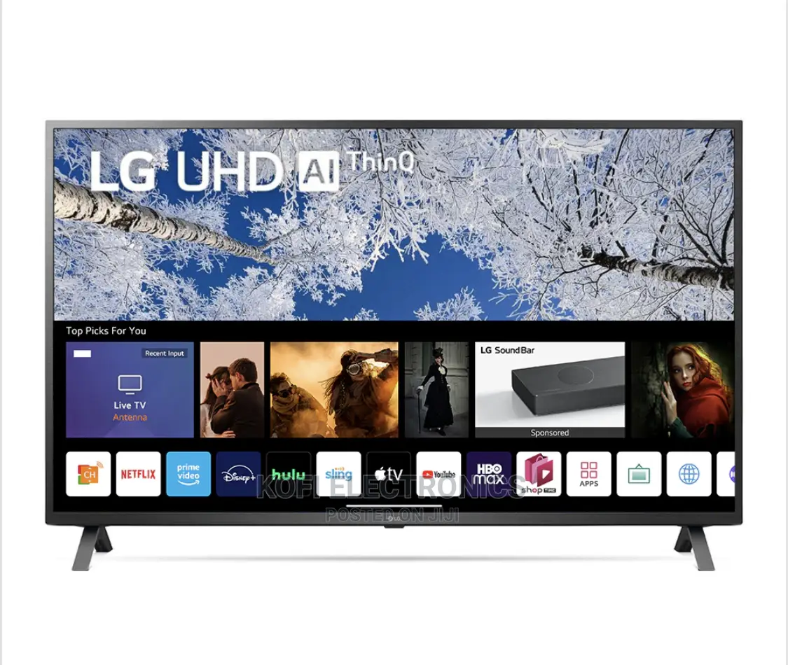 2022 Brandnew LG Uhd 55'' Uq7000 TV Hdr Smart