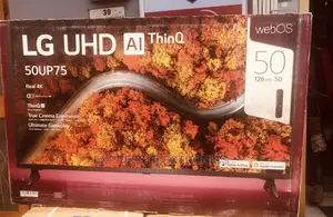 Wide Realistic View LG UHD Smart 50UP75003 Sleek Design