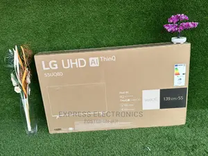 UHD Smart LG Wide Realistic 55”Uq80 New Arrivals Tv