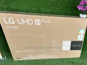UHD Smart LG 55UP80003 Wide Realistic Shade Tv Sleek